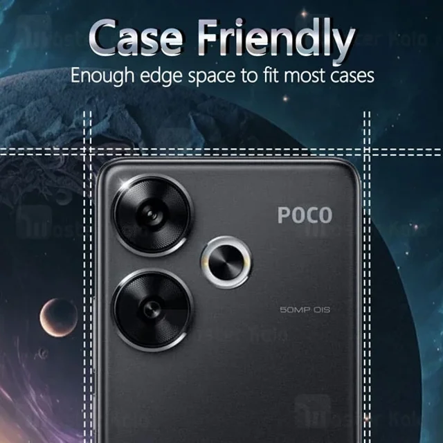 محافظ لنز فلزی دوربین شیائومی Xiaomi Poco F6 / Redmi Turbo 3 Lens Shield - تصویر 8
