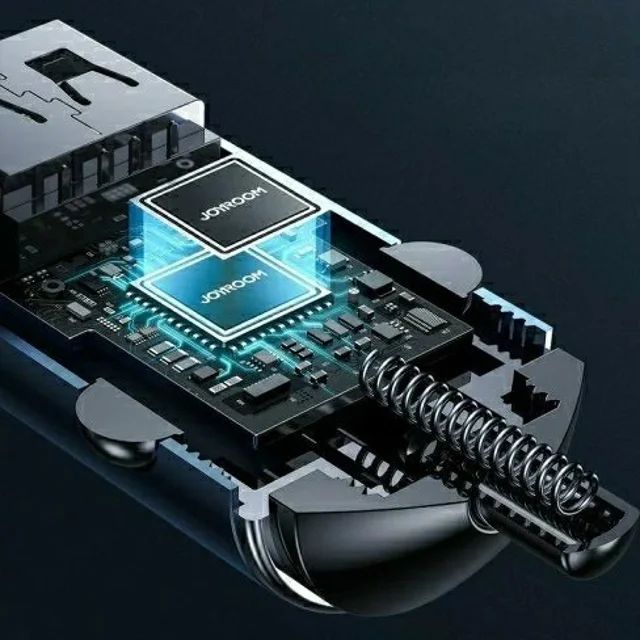شارژر فندکی 45W پورت USB-C و USB-A برند جویروم مدل C-A35 - تصویر 2