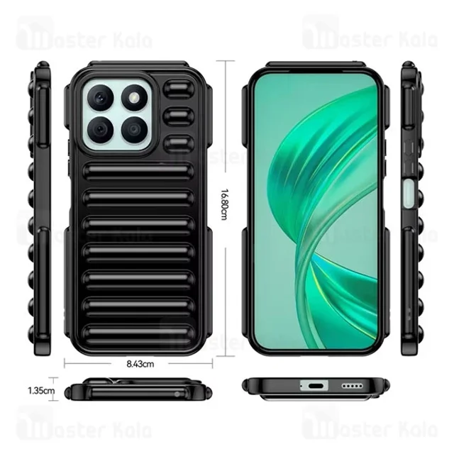 قاب پافر ضد ضربه آنر Honor X6a TPU Capsule Shockproof - تصویر 5