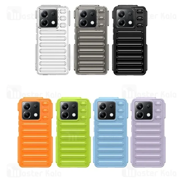 قاب پافر ضد ضربه شیائومی Xiaomi Poco X6 5G TPU Capsule Shockproof - تصویر 8