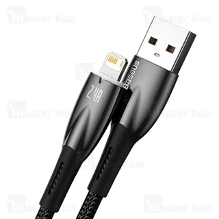 کابل لایتنینگ بیسوس Baseus CADH000301 Glimmer طول 2 متر توان 2.4 آمپر - تصویر 4
