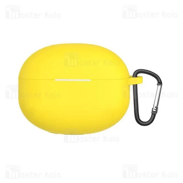 کاور محافظ سیلیکونی هندزفری شیائومی Xiaomi Redmi Buds 4 Active RS04 دارای قلاب آویز - تصویر 6