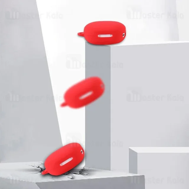 کاور محافظ سیلیکونی هندزفری هایلو Xiaomi Haylou GT7 دارای قلاب آویز - تصویر 2