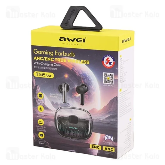 هندزفری بلوتوث اوی Awei T52 ANC - تصویر 7