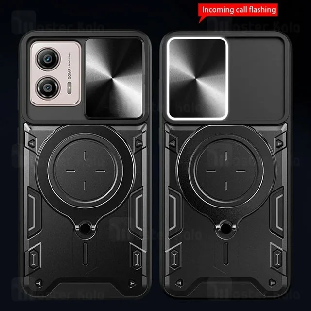 قاب ضد ضربه مگنتی Motorola Moto G53 / G23 / G13 Magnetic Support Case دارای محافظ دوربین - تصویر 4
