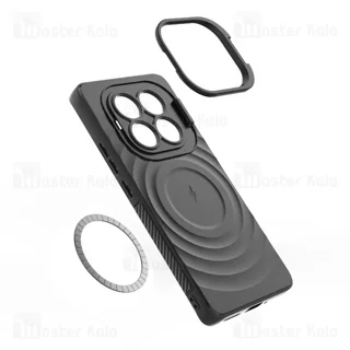 قاب سیلیکونی مگ سیف شیائومی Xiaomi Redmi Note 14 Pro Plus 5G Corrugated MagSafe - تصویر 6
