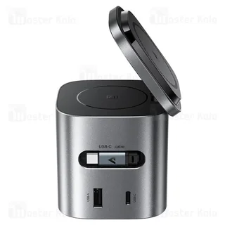 استند و شارژر وایرلس چند کاره مگ سیف ایس فست ACEFAST Z9 با قابلیت شارژ اپل واچ - تصویر 4