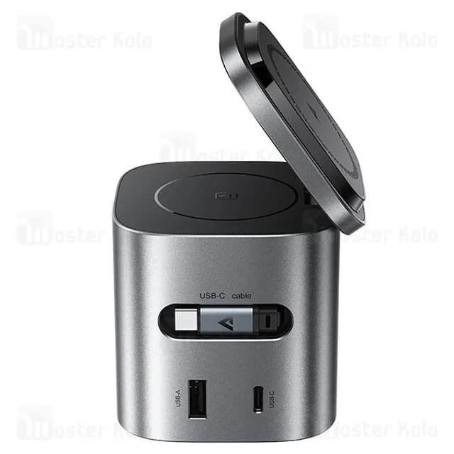 استند و شارژر وایرلس چند کاره مگ سیف ایس فست ACEFAST Z9 با قابلیت شارژ اپل واچ - تصویر 4