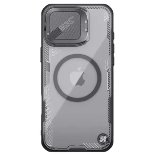 کاور مگنتی نیلکین مشکی - مدل Iceblade Prop Magnetic MagSafe با محافظ دوربین و استند مناسب - تصویر 2