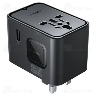 شارژر دیواری و مبدل برق ایس فست ACEFAST Z8 PD45W GaN Fast Charger توان 45 وات - تصویر 6