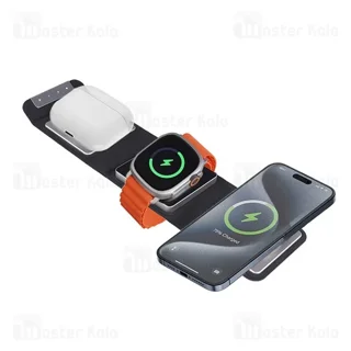 شارژر وایرلس چند کاره بیوا Biva WLC-10 با قابلیت شارژ اپل واچ توان 33 وات - تصویر 3