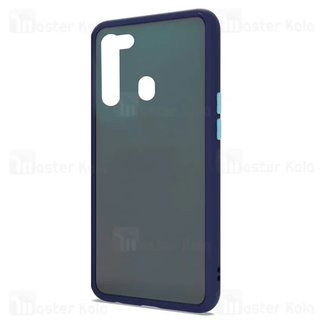 قاب مات سامسونگ Samsung Galaxy A21 Transparent Hybrid Matte Case - تصویر 3