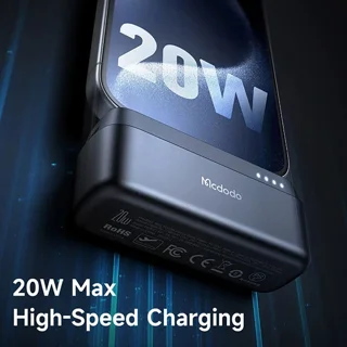 پاوربانک 5000 مک دودو Mcdodo MC-6302 توان 20 وات همراه با کانکتور Type-C - تصویر 6