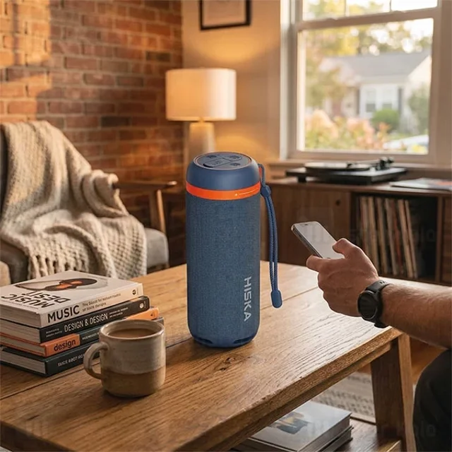اسپیکر بلوتوث هیسکا Hiska B56 توان 10 وات - تصویر 8
