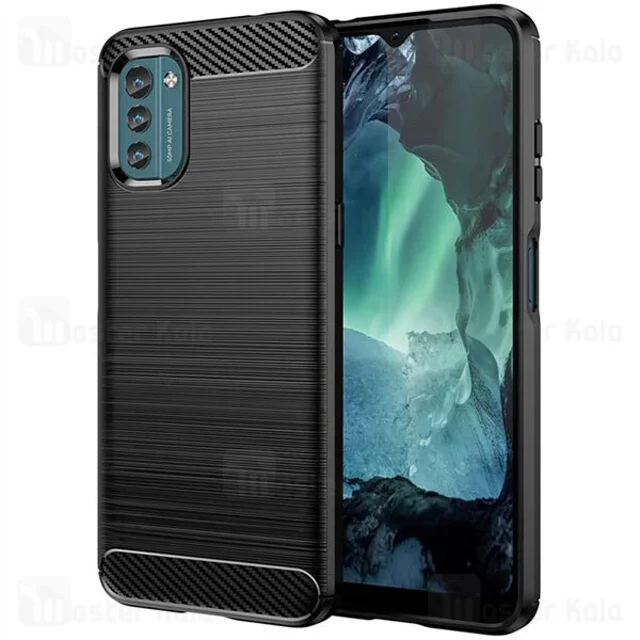 قاب فیبر کربنی نوکیا Nokia G21 / G11 Rugged Armor Fiber Carbon - تصویر 4