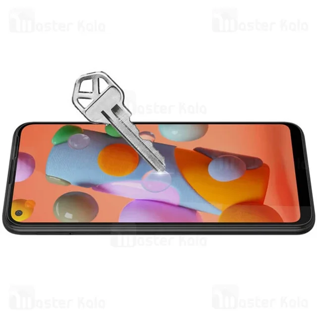 گلس تمام صفحه تمام چسب سامسونگ Samsung Galaxy A11 Nillkin CP+ Pro - تصویر 3