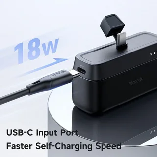 پاوربانک 5000 مک دودو Mcdodo MC-6302 توان 20 وات همراه با کانکتور Type-C - تصویر 4