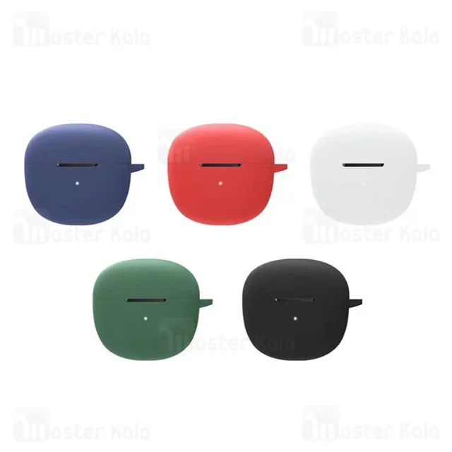 کاور محافظ سیلیکونی هندزفری کیو سی وای Xiaomi QCY HT03 دارای قلاب آویز - تصویر 2