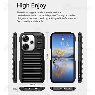 قاب پافر ضد ضربه شیائومی Xiaomi Poco F6 TPU Capsule Shockproof - تصویر 5