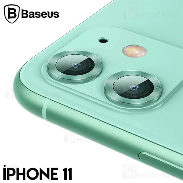 محافظ لنز دوربین فلزی بیسوس Apple iPhone 11 Baseus SGAPIPH61S-AJT01 - تصویر 4