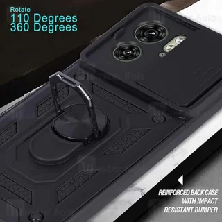 گارد محافظ ضد ضربه انگشتی Motorola Moto Edge 40 SHUNIJA Case دارای محافظ دوربین - تصویر 5
