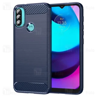 قاب فیبر کربنی موتورولا Motorola Moto E40 Rugged Armor Fiber Carbon - تصویر 4