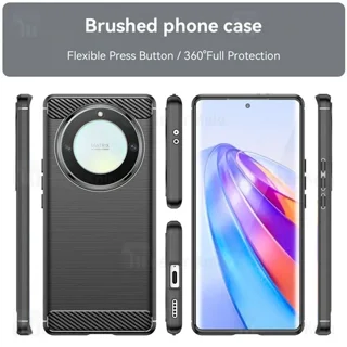 قاب فیبر کربنی هانر Honor X9b / X50 Rugged Armor Fiber Carbon - تصویر 4