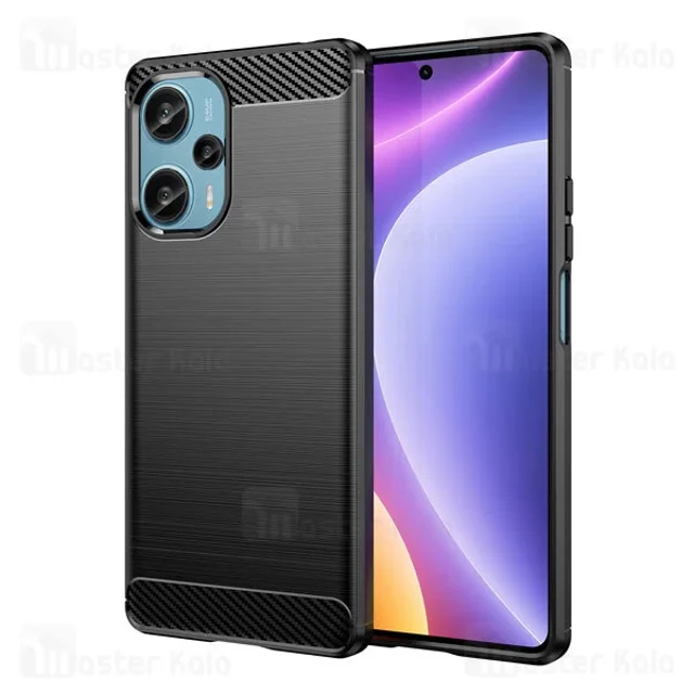 قاب فیبر کربنی شیائومی Xiaomi Poco F5 / Redmi Note 12 Turbo Rugged Armor Fiber Carbon - تصویر 2