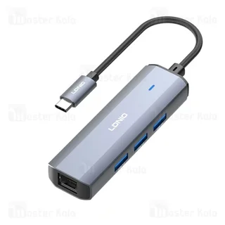 هاب 4 پورت تایپ سی الدینیو LDNIO Ds-124c - تصویر 7