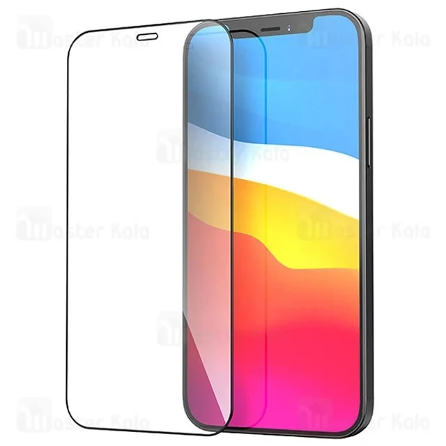 گلس تمام صفحه تمام چسب Apple iPhone 12 / 12 Pro Super D Mietubl Glass - تصویر 2