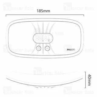 ماساژور حرارتی شکم و کمر یسیدو Yesido MG28 - تصویر 8