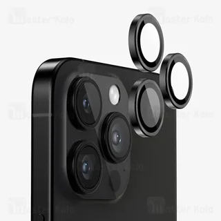 محافظ لنز فلزی دوربین مانکی Apple iPhone 16 Pro / 16 Pro Max Monkey Camera Lens - تصویر 2