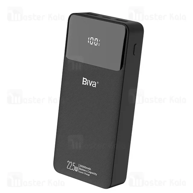 پاوربانک 20000 بیوا Biva BP-019 Power Bank Digital Display توان 22.5 وات - تصویر 2