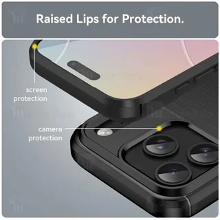 قاب فیبر کربنی آیفون Apple iPhone 17 Pro Rugged Armor Fiber Carbon - تصویر 7