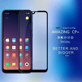 محافظ صفحه شیشه ای تمام صفحه نیلکین شیائومی Xiaomi Mi Play Nillkin CP+ Glass - تصویر 2