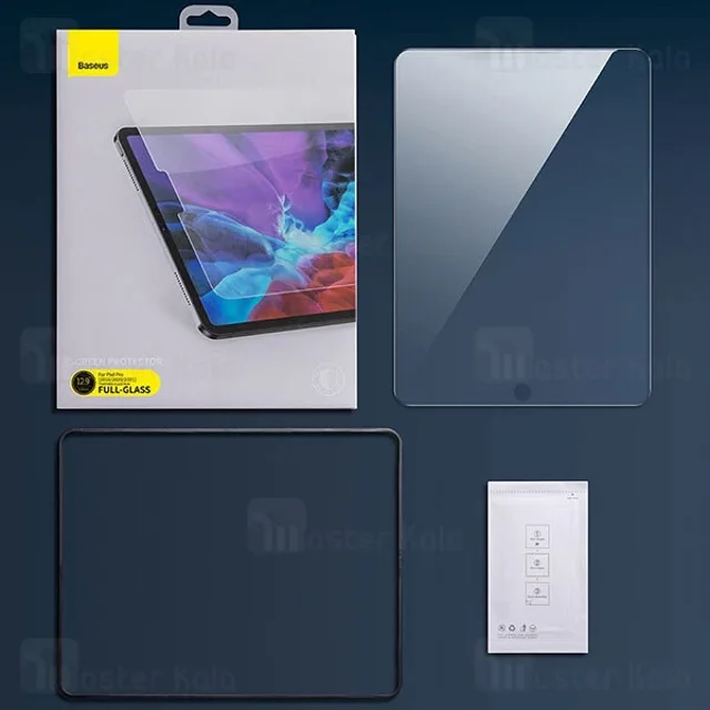 محافظ صفحه شیشه ای تمام صفحه بیسوس Apple iPad mini 4 / 5 Baseus 0.3mm Full Tempered Glass - تصویر 8