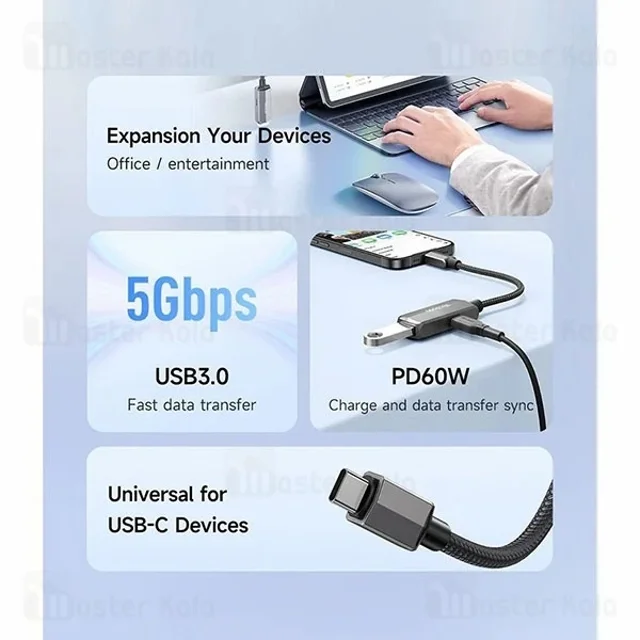 تبدیل OTG تایپ سی به USB3.0 مک دودو Mcdodo CA-2830 - تصویر 5