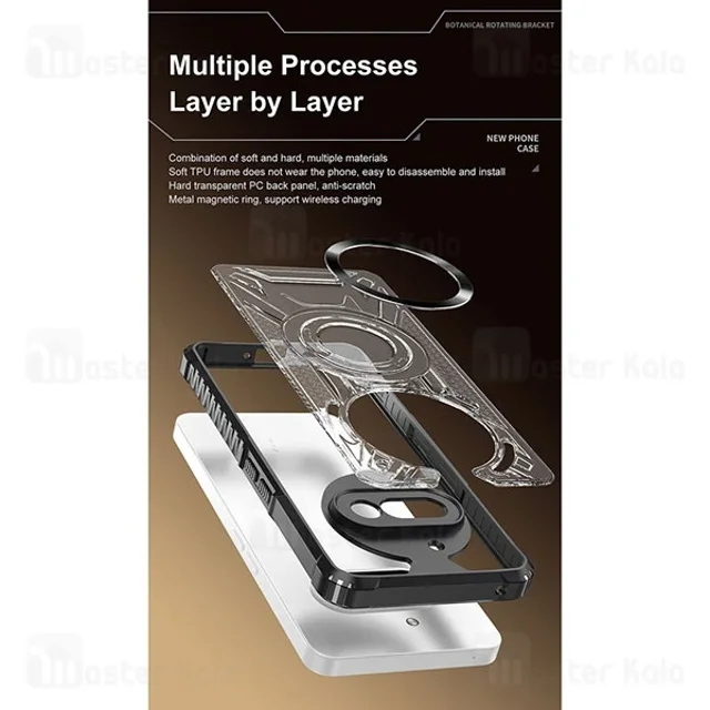 قاب مگنتی آرمور ناتینگ فون Nothing Phone 3a Magnetic Armor - تصویر 6