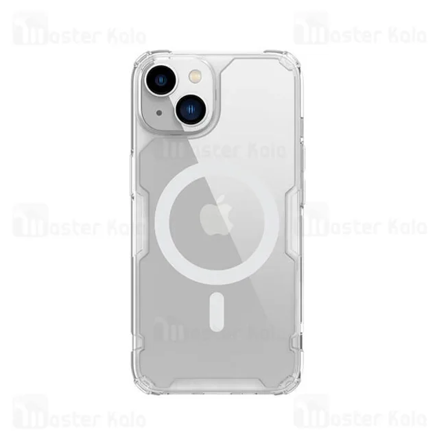 قاب محافظ مگ سیف نیلکین آیفون Apple iPhone 14 Plus Nillkin Nature TPU Pro Magnetic Case - تصویر 3