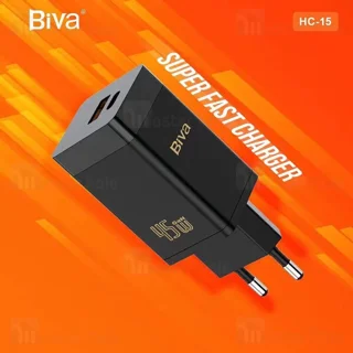 شارژر دیواری بیوا Biva HC-15 GaN توان 45 وات - تصویر 4