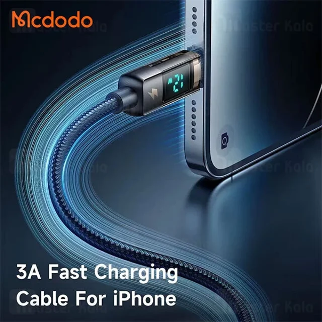 کابل لایتنینگ مک دودو Mcdodo CA-3620 طول 1.2 متر توان 12 وات - تصویر 6