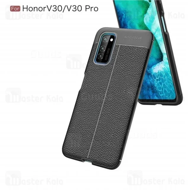 قاب محافظ ژله ای طرح چرم هواوی Huawei Honor V30 / V30 Pro Auto Focus - تصویر 2