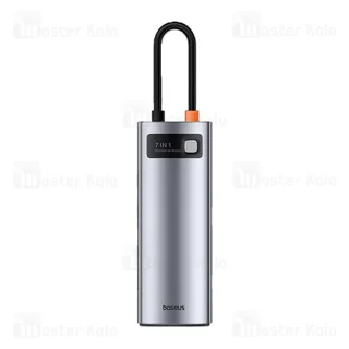 هاب 7 پورت بیسوس Baseus Metal Gleam B00030708811 توان 100 وات - تصویر 4