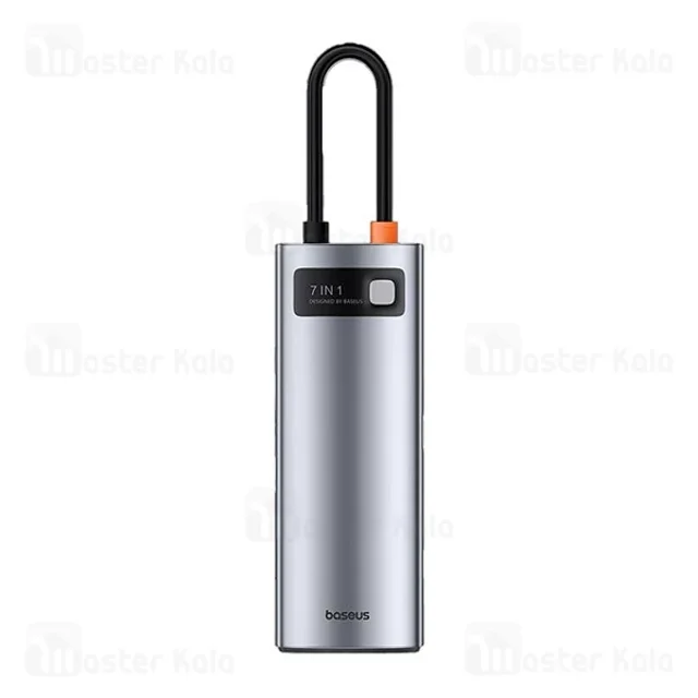 هاب 7 پورت بیسوس Baseus Metal Gleam B00030708811 توان 100 وات - تصویر 4