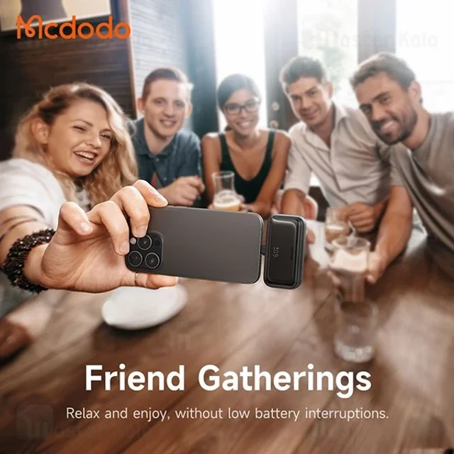 پاوربانک 5000 مک دودو Mcdodo MC-7800 توان 22.5 وات همراه با کانکتور لایتنینگ - تصویر 7