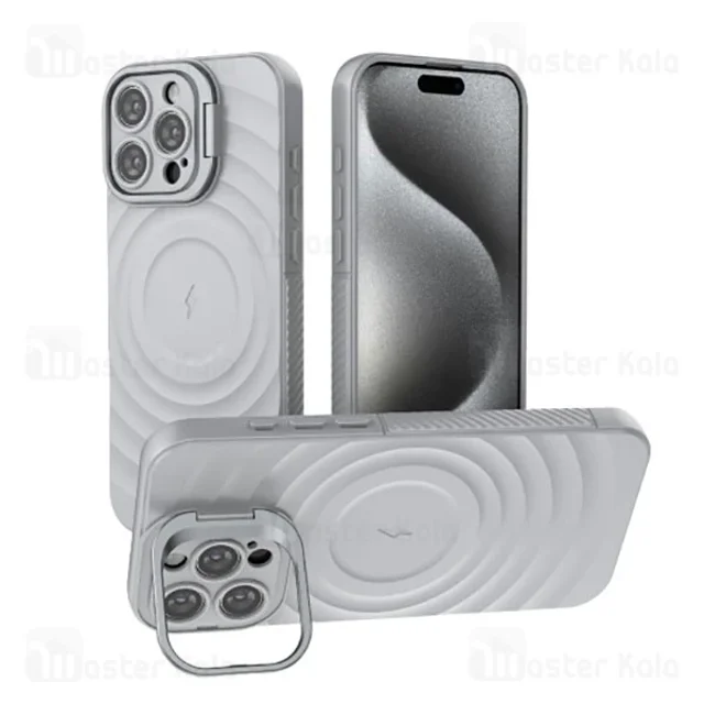 قاب سیلیکونی مگ سیف آیفون Apple iPhone 16 Pro Max Corrugated MagSafe - تصویر 8