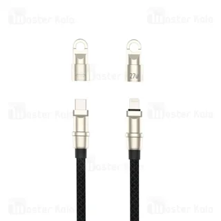 کابل لایتنینگ به Type-C بیوا Biva C-37CL Zinc Alloy Lanyard Data Cable طول 1.2 متر توان - تصویر 2