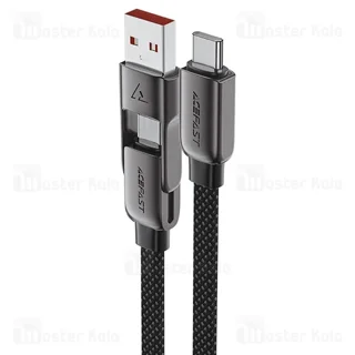 کابل دو سر Type-C و USB ایس فست ACEFAST C13-05 طول 20 سانتی‌متر توان 60 وات - تصویر 5