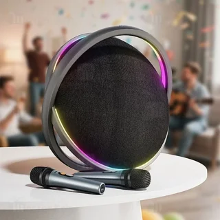 اسپیکر بلوتوث ایس فست ACEFAST K5 Max توان 350 وات رم و فلش خور با میکروفون - تصویر 8