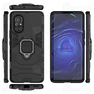 گارد ضد ضربه انگشتی هواوی Huawei Nova 8 / Nova 8 5G Black Panther KEYSION ShockProof - تصویر 2